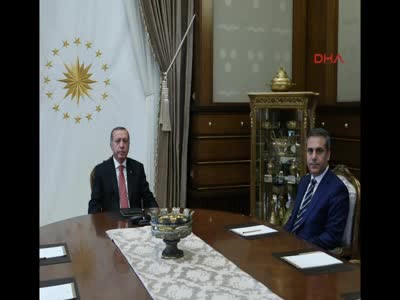 Cumhurbaşkanı Erdoğan, MİT Müsteşarı Fidan'ı kabul etti