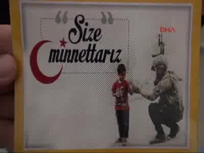 Güvenlik güçlerine 'bayram tebriği' kampanyası