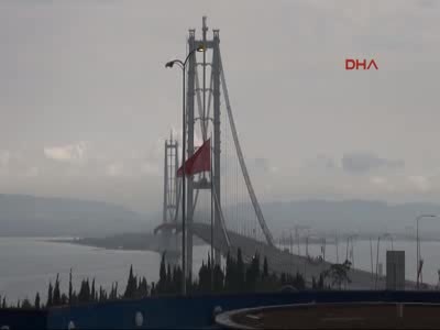 Osmangazi Köprüsü'nden ilk görüntüler