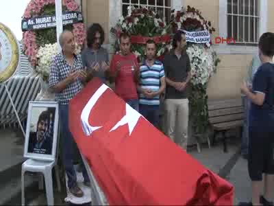Terör kurbanı Hüseyin Öğretmen son yolculuğuna uğurlandı