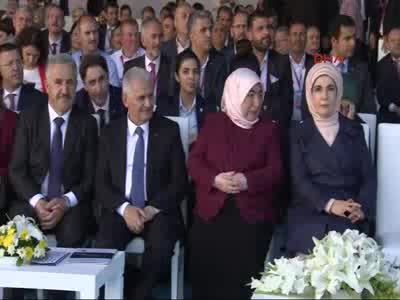 Cumhurbaşkanı Erdoğan ve Başbakan Binali Yıldırım Osmangazi Köprüsü'nün açılış töreninde konuştu - 3