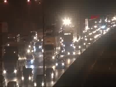 Bayram trafiği erken başladı - 1
