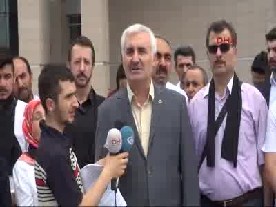 BBP'den Yazıcıoğlu kararına siyah çelenkli protesto