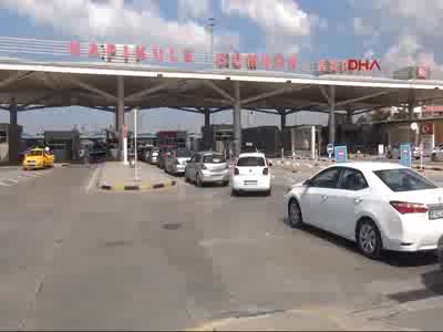 Edirne Kapıkule'de de kuyruk var