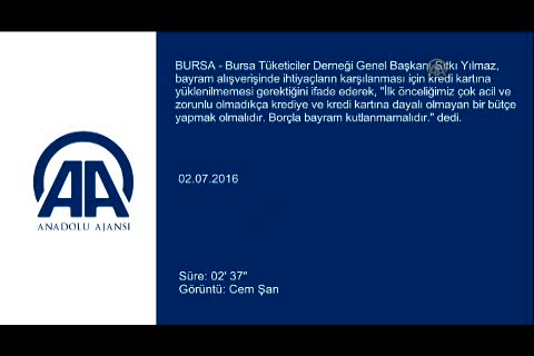 Bursa'da bayram alışverişi öncesi tüketicileri bekleyen tehlikeler