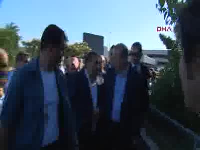 Erdoğan, Atatürk Havalimanı'ndaki taksi durağını ziyaret etti