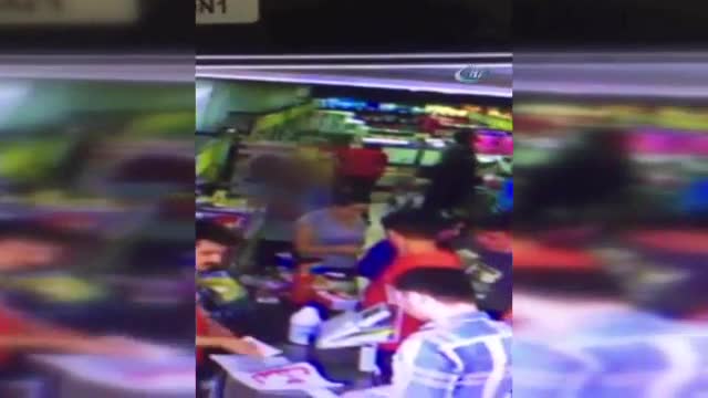 'Sticker'lı tacizci kamerada