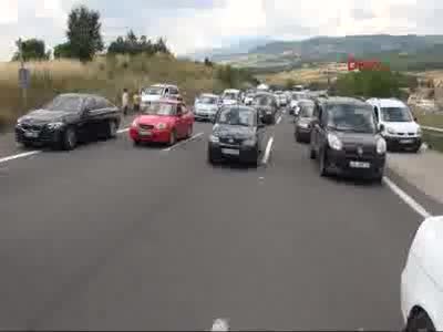 Bolu Tem'de yoğunluk devam ediyor