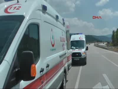 Karabük'te trafik kazası 3 yaralı