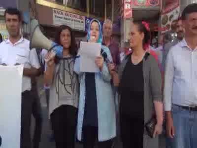 Bingöl'de HDP ve DBP Lice operasyonunu protesto etti