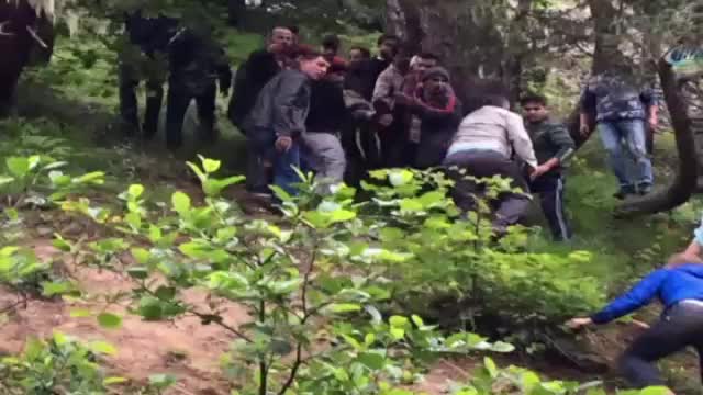 Giresun'da askeri helikopter düştü