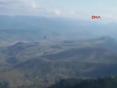 Giresun'daki askeri helikopter düşmeden dakikalar önce görüntüledi