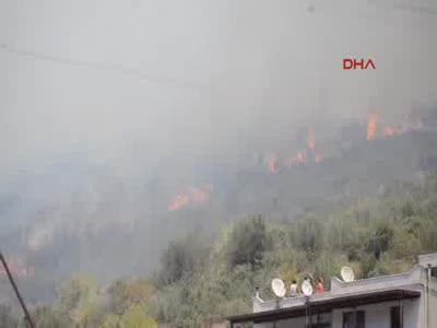 Bodrum'da korkutan yangın - 2