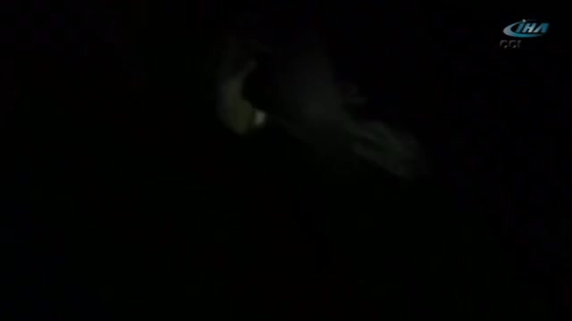 Ahmet bebeğin kurtarılma anı kamerada