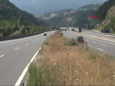 Tatilin son gününde de Bolu'da dönüş rahat