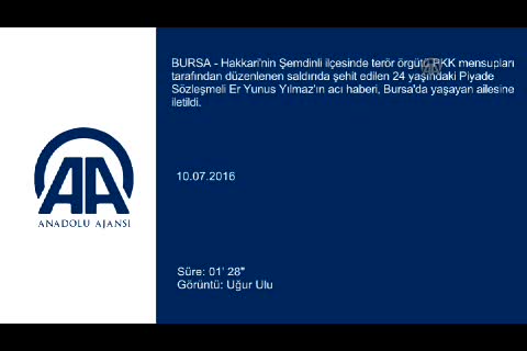Bursa'da baba ocağında yas var!