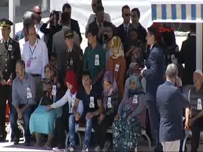 Van şehidi Jandarma Er Öksüz için Ankara'da cenaze töreni düzenlendi