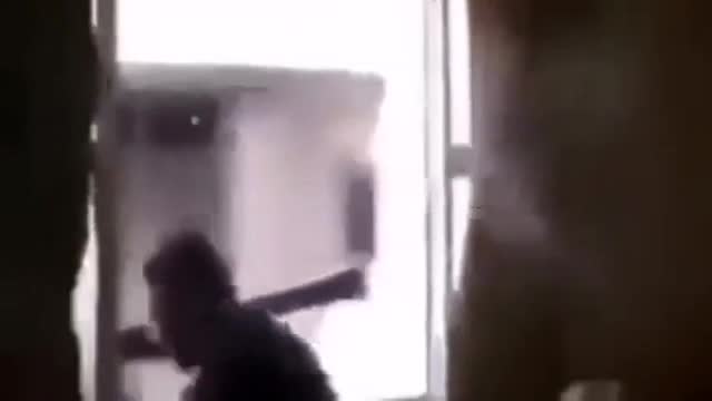 Roket atmak isteyen teröristin vurulma anı kamerada