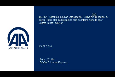 Bursa Sukaypark sıcak havada cazibe merkezi oldu