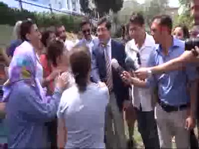 Ihlamur Park'ında yapılan basın açıklamasında kavga çıktı