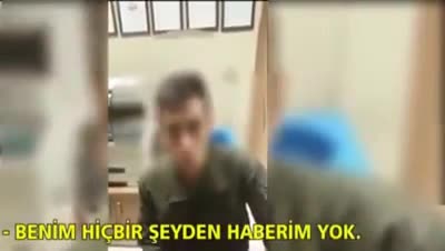 Yakalanan askerlerin ilk ifadesi