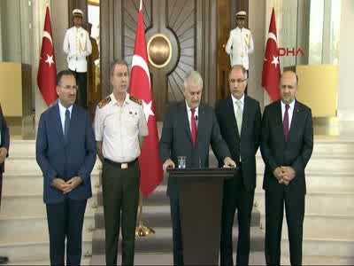 Başbakan Yıldırım: Kalkışma bastırılmış 161 şehidimiz 1440 yaralımız var - 2