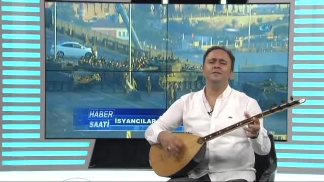 Darbe girişiminin türküsünü yazdı