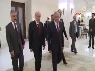 Başbakan Yıldırım Bahçeli ile görüştü