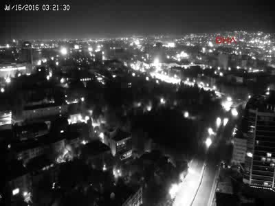 Meclis'in vurulma anı MOBESE'de