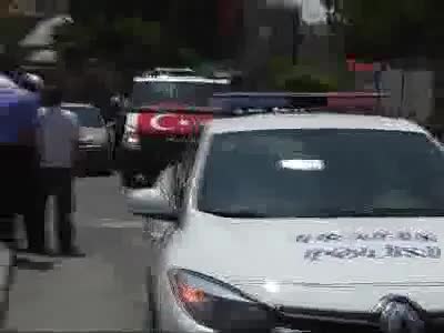 Şehit polis memuru Kırşehir'de toprağa verildi