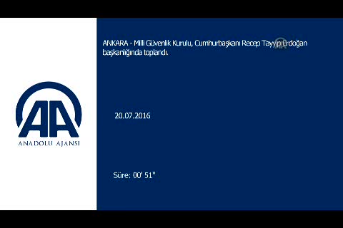 Kritik Milli Güvenlik Kurulu toplantısı