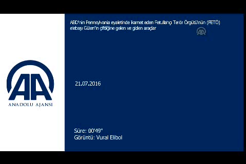 FETÖ elebaşı Gülen'in çiftliğinin önü