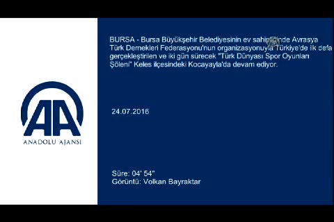 Türk dünyası, Bursa spor oyunlarında buluştu