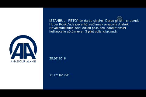 Huber'e sevki engelleyen pilotlar tutuklandı