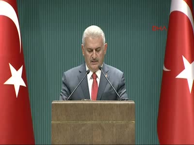 Başbakan Binali Yıldırım Bakanlar Kurulu sonrası açıklama yaptı - 2