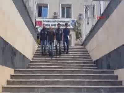 Palalı cami saldırganı adliyeye sevk edildi