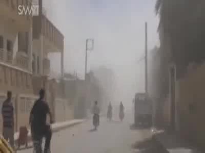 Nusaybin'de bomba yüklü kamyon patlatıldı