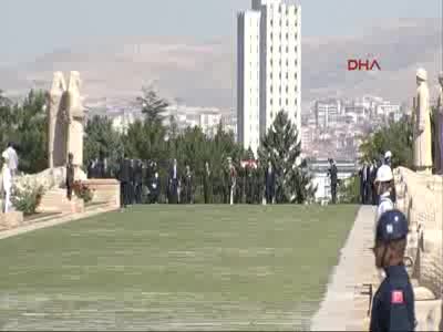 YAŞ üyeleri, Başbakan Binali Başkanlığı'nda Anıtkabir'i ziyaret etti - 1