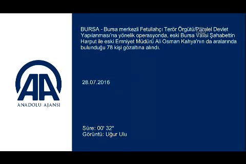 Eski Bursa Valisi Şahabettin Harput gözaltına alındı