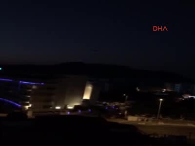 Marmaris'te saldıran helikopterin püskürtülme görüntüleri ortaya çıktı