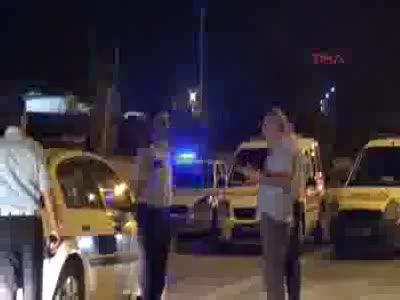 Ceza yazan polise 'Hepiniz FETÖ'cüsünüz diyerek yumruk attı