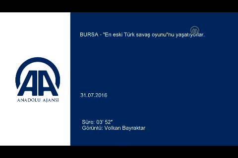 "En eski Türk savaş oyunu"nu yaşatıyorlar
