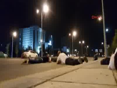 15 Temmuz darbe girişiminde Jandarma Genel Komutanlığı önünde yaşananlar