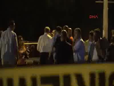 Demokrasi nöbeti alanında patlama
