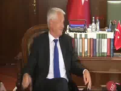 Ömer Çelik,  Avrupa Birliği Konseyi Genel Sekreteri Thorbjorn Jagland ile görüştü - 2