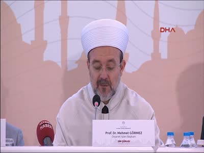 Diyanet İşleri Başkanı Görmez,  Olağanüstü Din Şurası sonuç bildirgesini açıkladı - 3