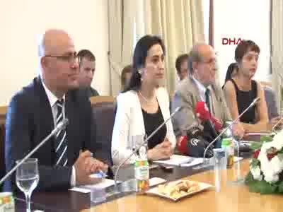 Figen Yüksekdağ, Avrupa Konseyi Genel Sekreteri Throbjorn Jagland'ı kabul etti
