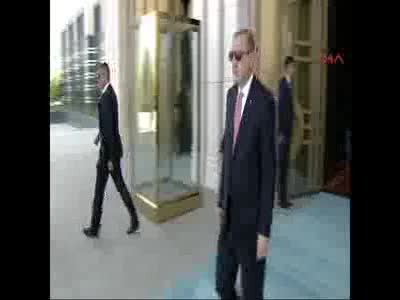 Cumhurbaşkanı Erdoğan, Kazakistan Cumhurbaşkanı Nazarbayev'i resmi törenle karşıladı - 1