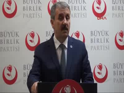 Destici: 'Dindar ve başörtülü vatandaşlar FETÖ'cü olarak hedef gösterilemez'