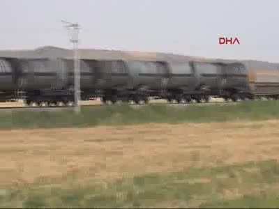 Yozgat'ta yük treni raydan çıktı, 7 vagon devrildi